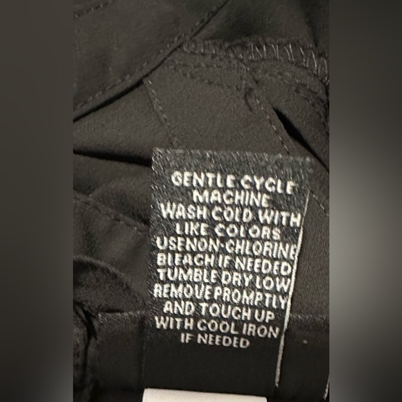 Torrid Black Georgette Cage Front Cutout Blouse - Picture 10 of 11